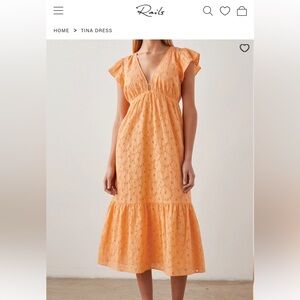Rails Tina Dress - Marigold Eyelet - size M - NWT!!!